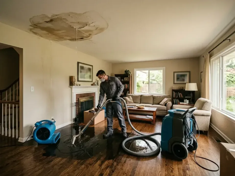attic-pipe-burst-ceiling-drip-008 — frequently asked questions, Water Damage Restoration & Carpet Care in Emigsville, PA
